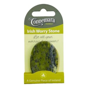  Connemara marble worry stone is a reassuring talisman to keep in your pocket or gift to someone close to you. Handcrafted with genuine Connemara Marble.
