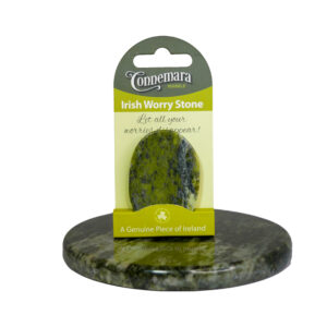 Connemara marble worry stone is a reassuring talisman to keep in your pocket or gift to someone close to you. Handcrafted with genuine Connemara Marble.