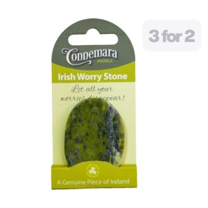  Connemara marble worry stone is a reassuring talisman to keep in your pocket or gift to someone close to you. Handcrafted with genuine Connemara Marble.