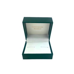 Premium Cuff Link Box with Connemara Marble Jewelry