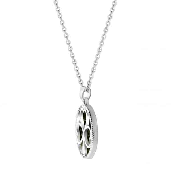 Connemara Marble Shamrock Pendant