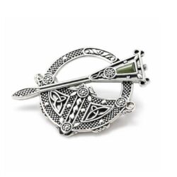 Tara Brooch. Hand crafted with genuine Connemara Marble and hallmarked Irish Sterling Silver. The magic and mystique of Ireland.