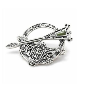 Tara Brooch. Hand crafted with genuine Connemara Marble and hallmarked Irish Sterling Silver. The magic and mystique of Ireland.