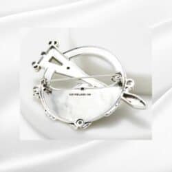 Tara Brooch. Hand crafted with genuine Connemara Marble and hallmarked Irish Sterling Silver. Gift boxed. The magic and mystique of Celtic Ireland.