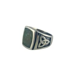 Viking Thor's Hammer known as Mjolnir. A powerful Viking symbol. Made in Ireland with stainless steel. Presented on a 24