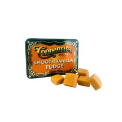 Irish vanilla fudge from the Connemara Kitchen. Presented in a premium vintage style, reusable tin. Individually wrapped for freshness.