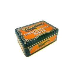 Irish vanilla fudge from the Connemara Kitchen. Presented in a premium vintage style, reusable tin. Individually wrapped for freshness.