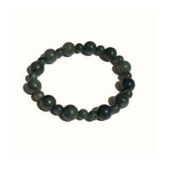 Smooth, cooling round beads of genuine, unique Connemara Beads fashioned into a classic bracelet. A wonderful authentic gift from Ireland.