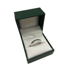 Handcrafted in Ireland, Connemara Marble is a rare, 900 million year old gemstone. Irish sterling silver highlights the sleek, natural marble.