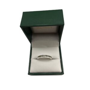 Handcrafted in Ireland, Connemara Marble is a rare, 900 million year old gemstone. Irish sterling silver highlights the sleek, natural marble.