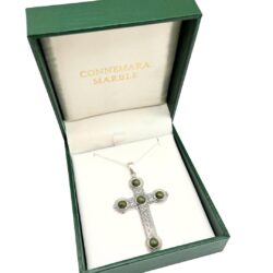 Our silver Celtic cross Irish necklace pays homage to that most treasured of ancient Irish monuments, examples of which still survive to this day.