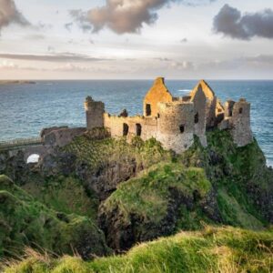 Ireland's Causeway Coast. Castles, Legends & Coastal Wonders with Connemara Marble Jewelry inspired by Ireland, made in Ireland.