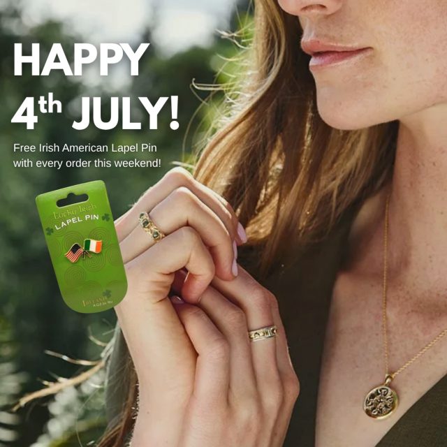Happy 4th of July, to all our lovely customers! 

Last chance to shop our 4th of July sale, with free shipping over 60 and a free gift of an Irish, American Lapel Pin with every order! 

Shop now at connemaramarble.com ☘️

Enjoy the festivities! 

#4thofJuly #ConnemaraMarble #Ireland